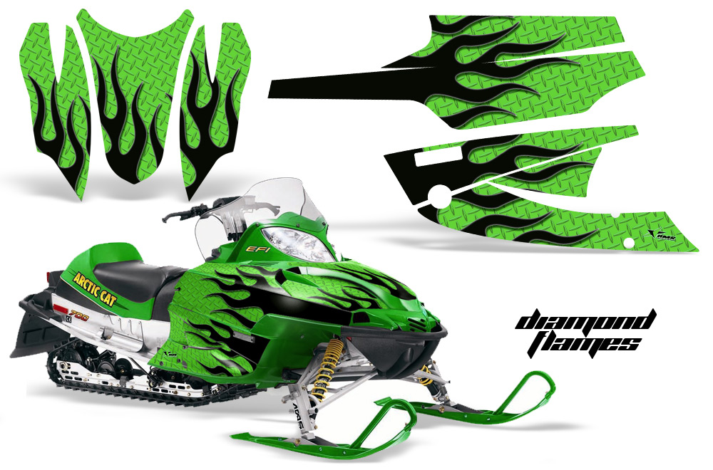 Arctic Cat Firecat Graphics Kit DF G